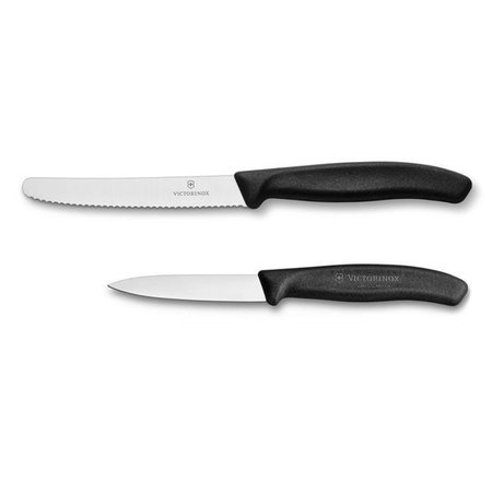 VICTORINOX SWISS ARMY Victorinox Swiss Army 246925 Utility & Paring Pillow Knife with Black Handle 246925
